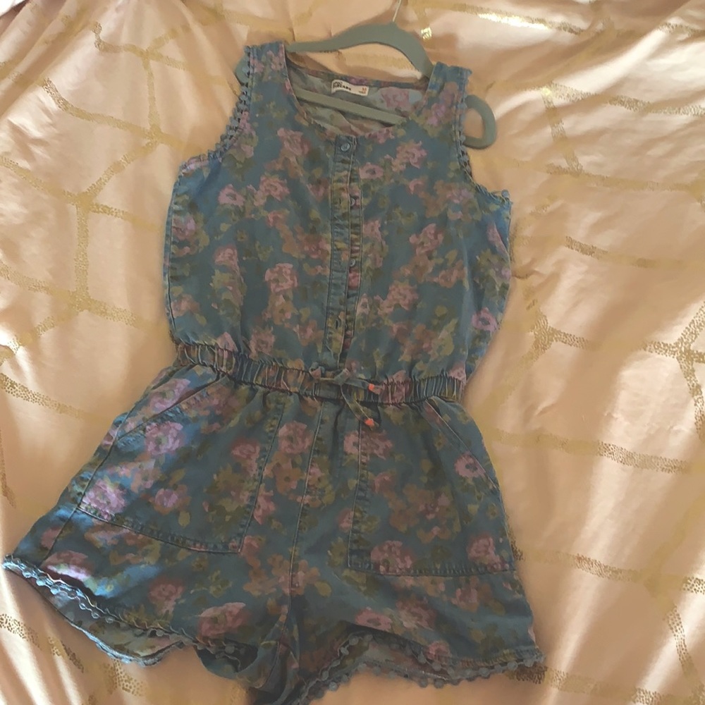 Flower romper girls